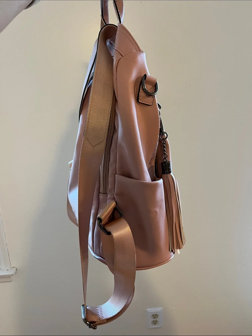 Stylish Blush Pink Women’s Backpack Tote